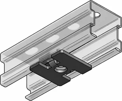 Produktbild von MEFA Stex Gewindeplatte GP 35, M8 gvz, 1 Stk.