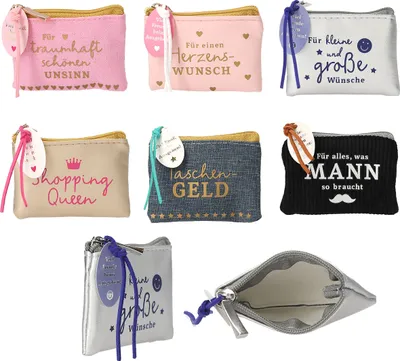Produktbild von Depesche 0011477 - WUNSCHERFÜLLER Mini-Geldbörse 1 von 6 Stück Lieferumfang