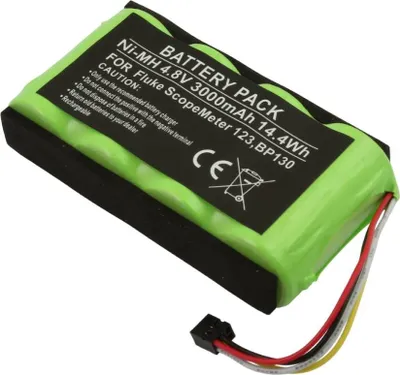 Immagine prodotto di Avizar, Batteria Fluke ScopeMeter 123 BP130 4,8 V 3000 mAh NiMH, verde