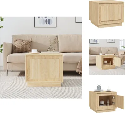 Produktbild von vidaXL Couchtisch Sonoma-Eiche 51x50x44 cm Holzwerkstoff -  Couchtische
