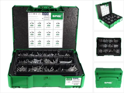 Produktbild von Spax ® Box systainer T-Loc I mit 12 Abmessungen, WIROX, 5000009172009