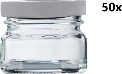 Obrázok produktu pre Dóza na varenie 30 ml číra 50 ks VČETNE BIELEHO uzáveru, počet kusov v balení: 50