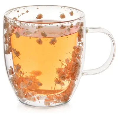 Image de Mug en verre borosilicate à double paroi, 350 ml