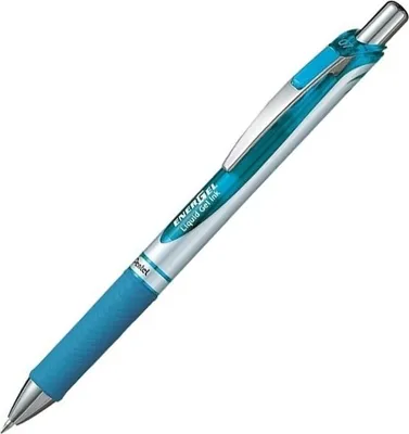 Productafbeelding van Pentel Liquid Gel-rollerpen Energel BL77, lichtblauw