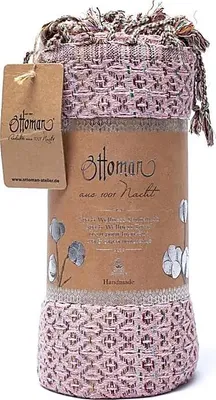 Produktbild von Ottoman Hamam-Handtuch altrosa -- 190x90cm online bestellen