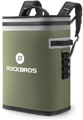 Produktbild von ROCKBROS 20L Kühltasche Kühlbox Isoliertasche Wasserdicht Picknicktasche Lunchtasche , bis zu 48 Stunden Kalt halt, , 36-Cans ,DHL  bis zu 48 Stunden kühl halten, Haltbar für Outdoor, Camping, Angeln, Picknick, Reise