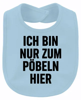 Obrázek produktu pro Jsem tu jenom proto, abych provokoval a bavil se. Sarkasmus, provokace, humor. Unikátní design, světle modrá barva, univerzální velikost