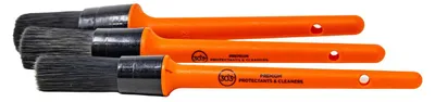 Productafbeelding van 303 Products Premium set van 3 detailingborstels voor auto's - voor het reinigen van auto's