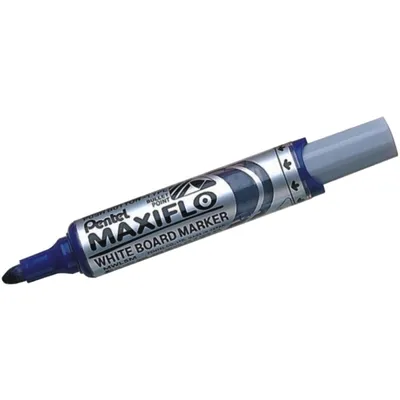 Immagine prodotto di Marcatore per lavagna bianca Pentel Maxiflo MWL5M, 6 mm, blu