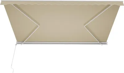 Produktbild von Elektrische Markise mit Halbkassette - 5 x 3 m - Beige - COFANA
