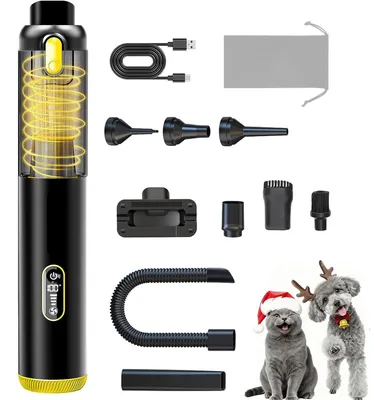 Produktbild von Kabelloser Mini Staubsauger 4 in 1, Leistungsstarker Handstaubsauger für Auto, Tastatur und Haushalt