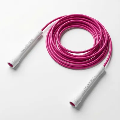 Produktbild von Springseil 3 m, PVC und Nylon, rosa, für Fitness
