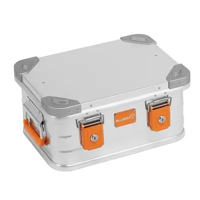Produktbild von ALUBOX Alukisten mit Druckguss Stapelecken - 18 Liter