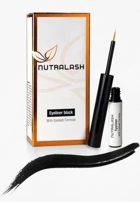 Produktbild von NUTRALASH Eyeliner with Eyelash Formula mit Nutra-Peptidformel - 1,5 ml - Schwarz