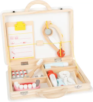Produktbild von Small Foot Arztspielzeug Arzt- und Zahnarztkoffer 2 in 1