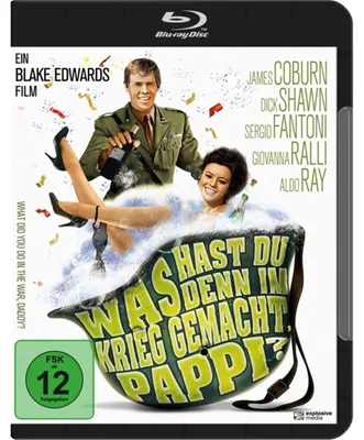 Obrázok produktu pre PLAION 1137922, Film, Blu-ray, Nemčina, Angličtina, 116 min, What Did You Do in the War, Daddy?, Komédia