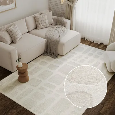 Obrázek produktu pro Tapiso koberec TERRA moderní, snadno udržovatelný, strukturovaný povrch, různé tvary 200 x 300 cm