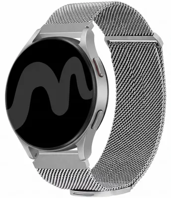 Productafbeelding van imoshion Milanees magnetisch bandje - Universeel 22 mm aansluiting - Maat M - Zilver, AI-gegenereerde afbeelding