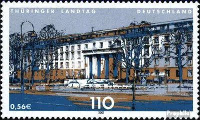 Produktbild von Briefmarken BRD (BR.Deutschland) 2001 Mi 2213 (kompl.Ausg.) postfrisch Landesparlamente