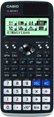 Produktbild von Casio FX-991DE X - Desktop - Wissenschaftlicher Taschenrechner - Batterie/Solar - Schwarz