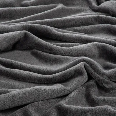 Produktbild von Kuscheldecke Cashmere touch - Anthrazit / Dunkelgrau - 150x200 cm Wohndecke Decke
