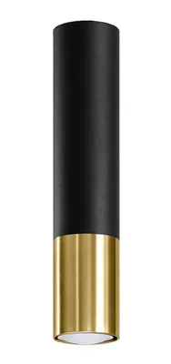 Produktbild von Deckenleuchte LOOPEZ schwarz/gold