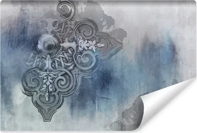 Zdjęcie produktu dla Fototapeta Do Salonu ORNAMENT Abstrakcja Beton Styl Vintage 460x300cm