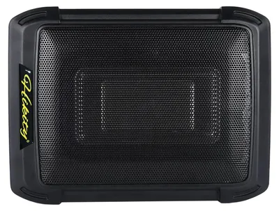 Image de Subwoofer marin pour bateau - C2633 - 1 000 W - 12 V - Compact 34,5 × 26 × 8 cm - Noir
