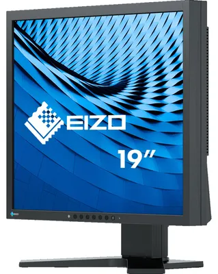 Produktbild von EIZO FlexScan S1934H-BK, 48,3 cm (19"), 1280 x 1024 Pixel, SXGA, LCD, 14 ms, Schwarz