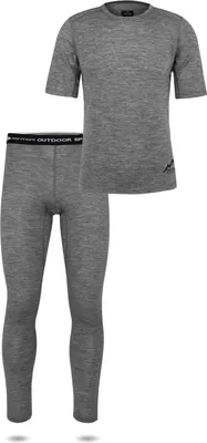 Produktbild von normani Herren Merino-Set T-Shirt und Unterhose