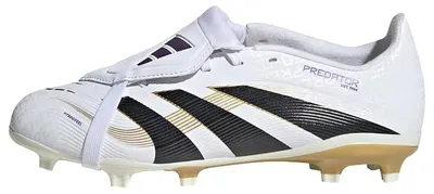 Produktbild von Adidas PREDATOR LEAGUE FT FG J Fußballschuhe Schwarz/Weiß/Blau, Gr. 33