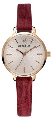 Imagen del producto de Reloj de pulsera para mujer Orphelia OR11901, con caja de acero inoxidable y correa de cuero