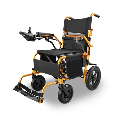 Produktbild von Elektrorollstuhl Elektrisch Faltbar Leicht bis 150KG, Faltbar, 25 km, seniorenmobil 2x250W, 6,00 km/h E-Rollstuhl