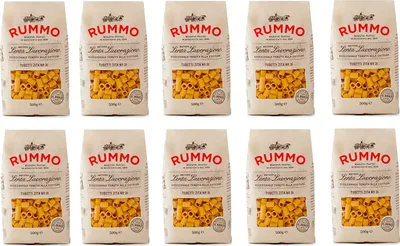 Produktbild von 10x Rummo Tubetti Zita N°31 Pasta Lenta Lavorazione Teigwaren aus Hartweizengrieß Bronze-Zeichnung 500g