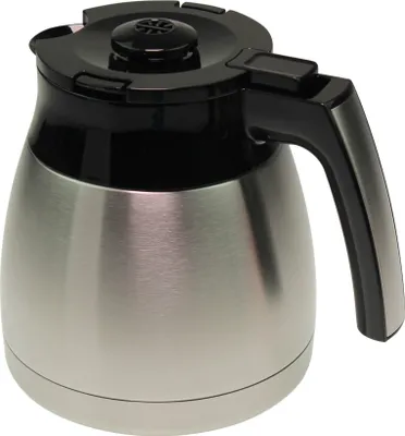 Produktbild von Melitta 215737, Karaffe, Adeunis, Schwarz, Silber, Metall, 1 Stück(e), 1 Stück(e)