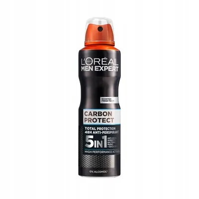 Produktbild von L'Oréal Men Expert Carbon Protect 5 in 1 Antitranspirant-Spray 150 ml