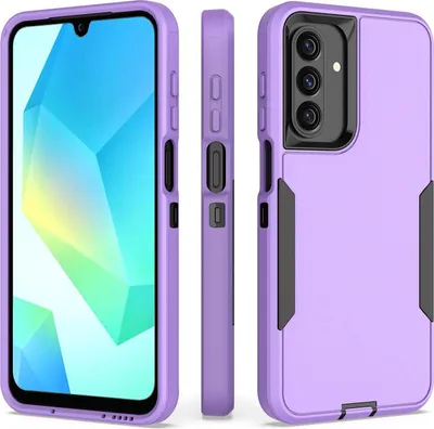 Produktbild von Mobigear Rugged  Samsung Galaxy A16 Hülle Hardcase Backcover Stoßfest - Lila