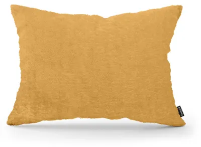 Imagen del producto de Cojín decorativo de felpa Brillo dorado 40 × 55 cm