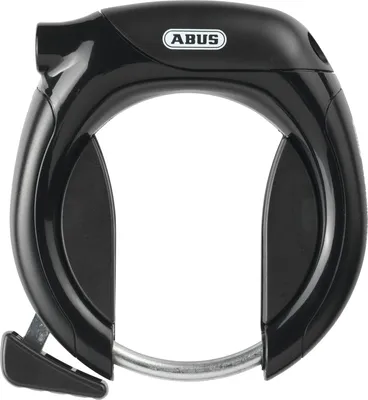 A black ABUS Rahmenschloss PRO TECTIC 4960 NR bicycle lock is shown against a white background.