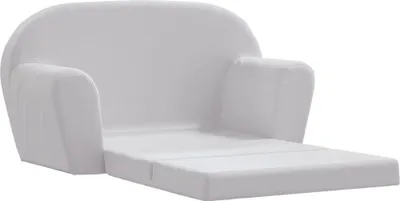 Obrázok produktu pre vidaXL Skladacie detské kreslo svetlo šedé