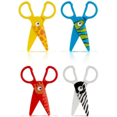 Image de Colorino ciseaux en plastique "œil" 12,5 cm No. 7275
