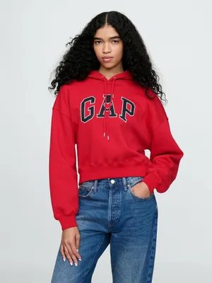 Produktbild von GAP Kurzes Sweatshirt mit Logo 523563-17__XXS