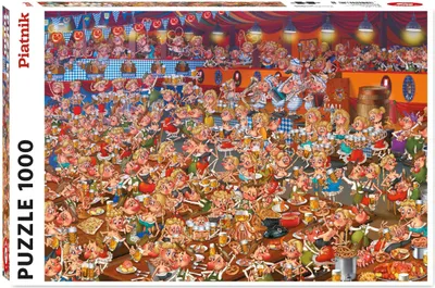 Obrázek produktu pro Puzzle 1000 Elementów Festiwal Piwa Ruyer Piatnik