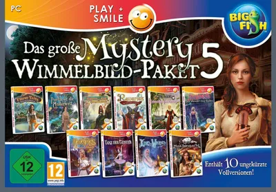 Produktbild von Das große Mystery Wimmelbild-Paket 5 (mit Banderol