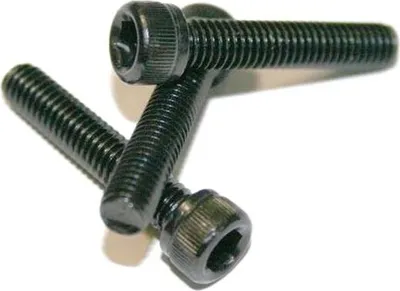 Produktbild von Msc Allen Bolt Alu Ergal Schraube 3 Einheiten Schwarz M6 x 40 mm Schwarz M6 x 40 mm