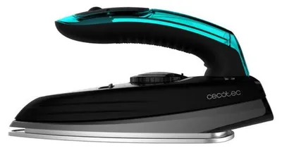 Produktbild von Cecotec Fast&Furious 4000 Travel, Dampfbügeleisen, Keramik-Bügelsohle, -, 3, 65 g/min, Schwarz, Türkis, 20 g/min