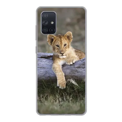 Produktbild von MuchoWow® Handyhülle Schutzhülle Hülle für Samsung Galaxy A51 5G Jungtier - Tier - Natur Silikon Softcase Handy Hülle - Abbildung