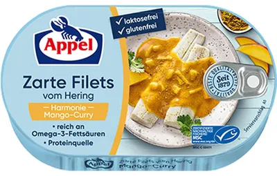 Obrázek produktu pro Appel Wellness Harmonie filety ze sledě s mangem a kari 200g