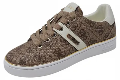 Image de Guess Britz chaussures à lacets sportives marron, taille 40