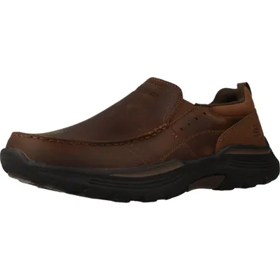 Produktbild von Skechers Herren Expended Seveno Mokassin, Dark Brown Leather, 39.5 EU